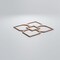 Ekena Millwork Medium Olivia Decorative Fretwork Wood Wall Panels, Birch, 15 3/8"W x 15 3/8"H x 3/8"T WALW16X16X0375OLVBI - alternate 6